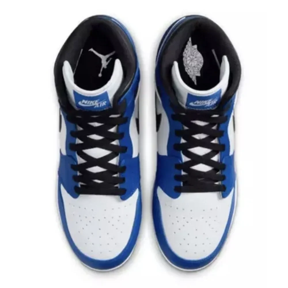 Air Jordan 1 Retro High MCS Game Royal Baseball Cleats AV5354-411 Men's Size 9